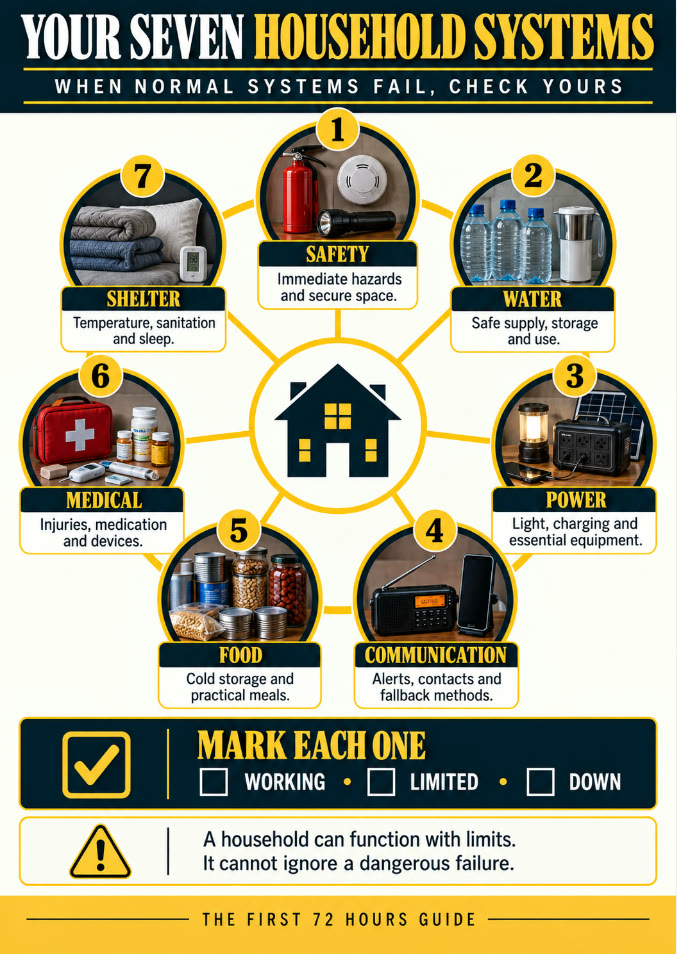 Seven Household Systems planning page