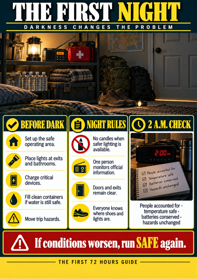 The First Night emergency planning page